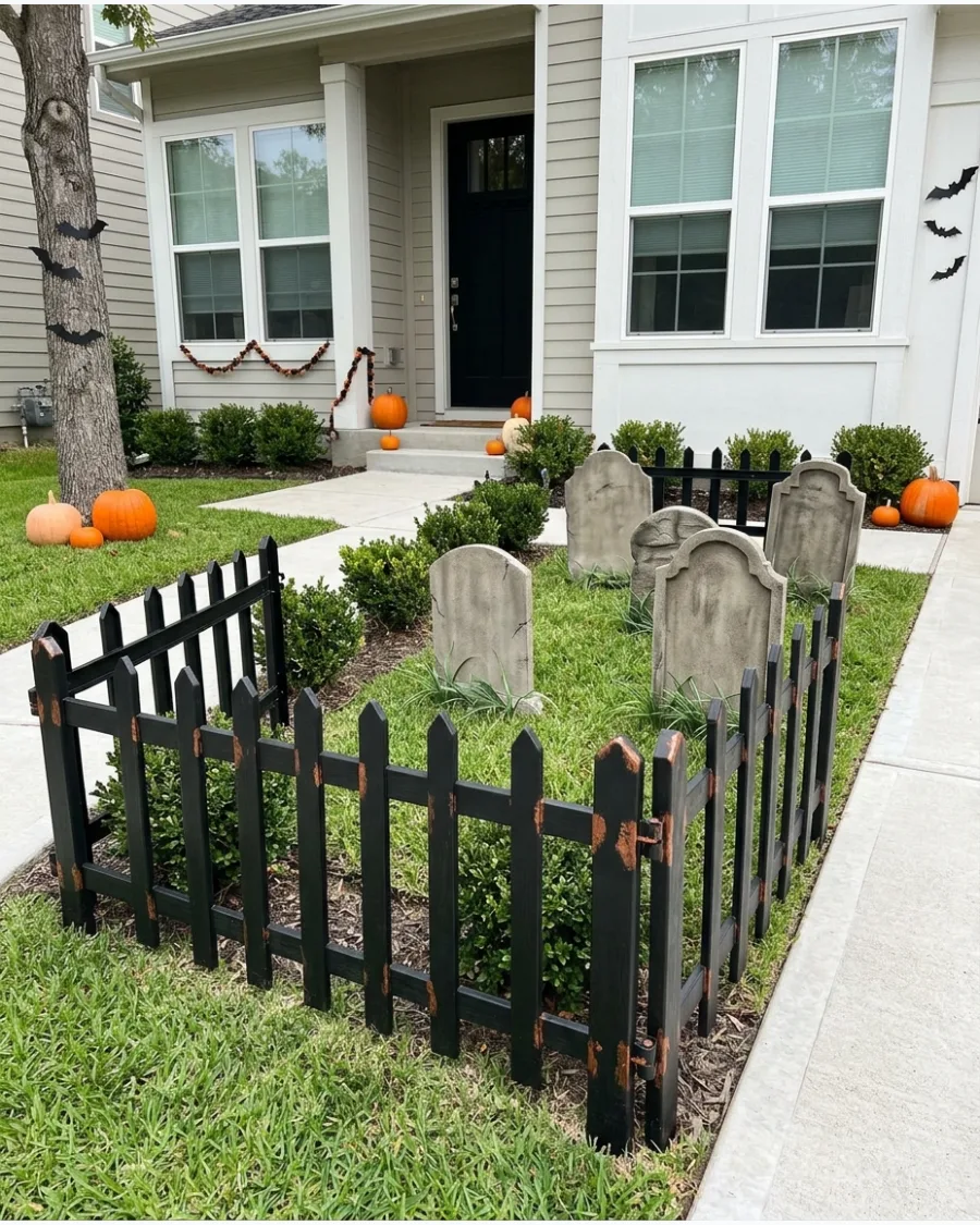 18. Dollar Store Garden Fence Upgrade