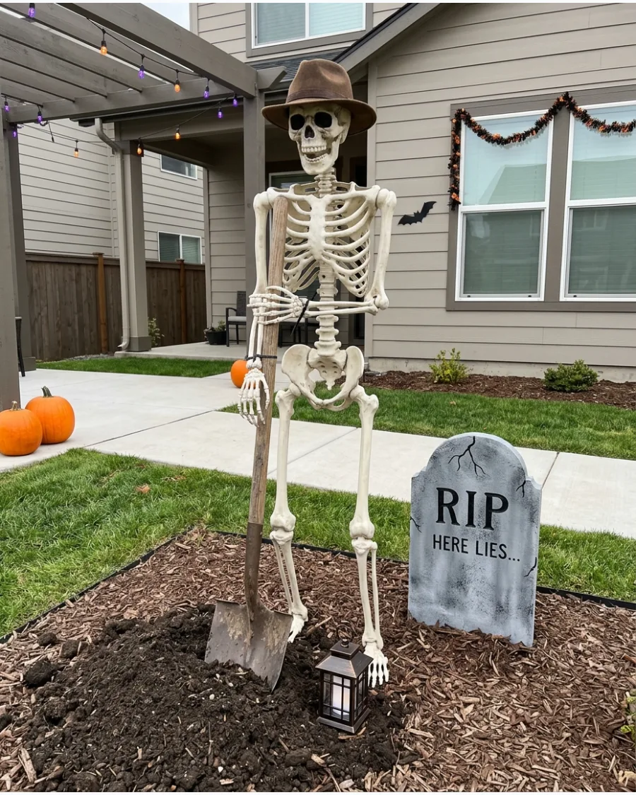 27. Skeleton Grave Digger