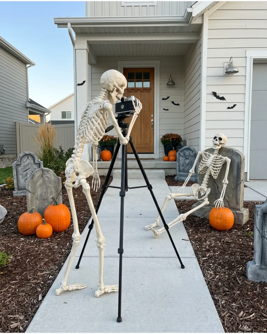 36. Skeleton Photographer