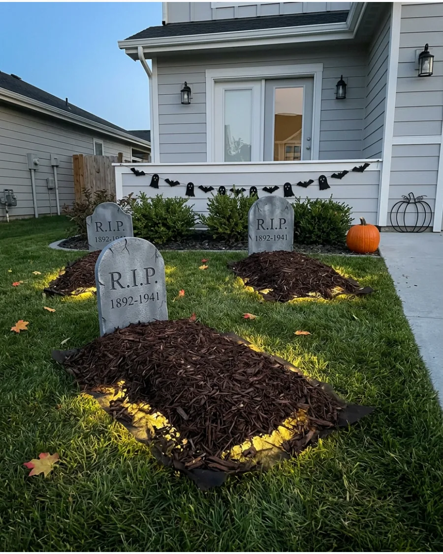 43. Glowing Grave Mounds