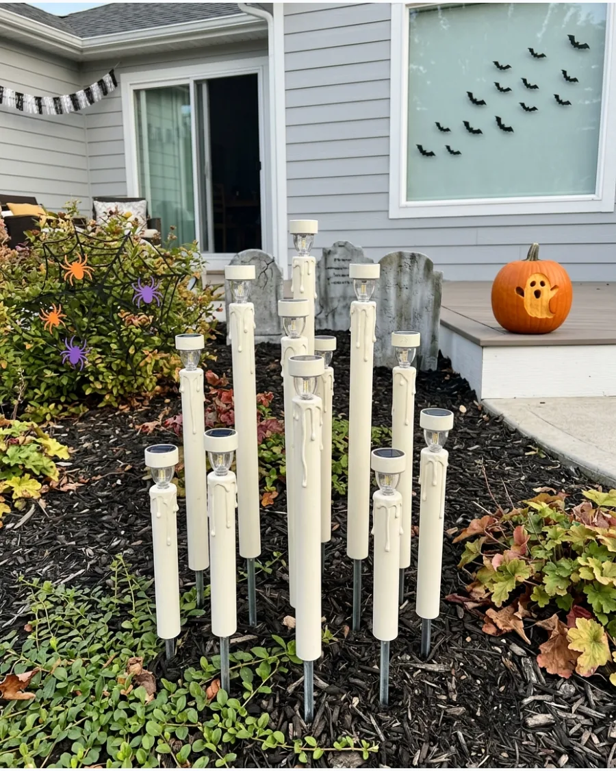 47. Solar Graveyard Candles