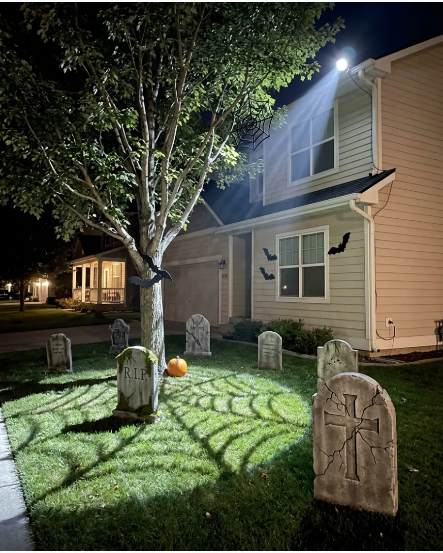 50. Moonlit Graveyard Effect