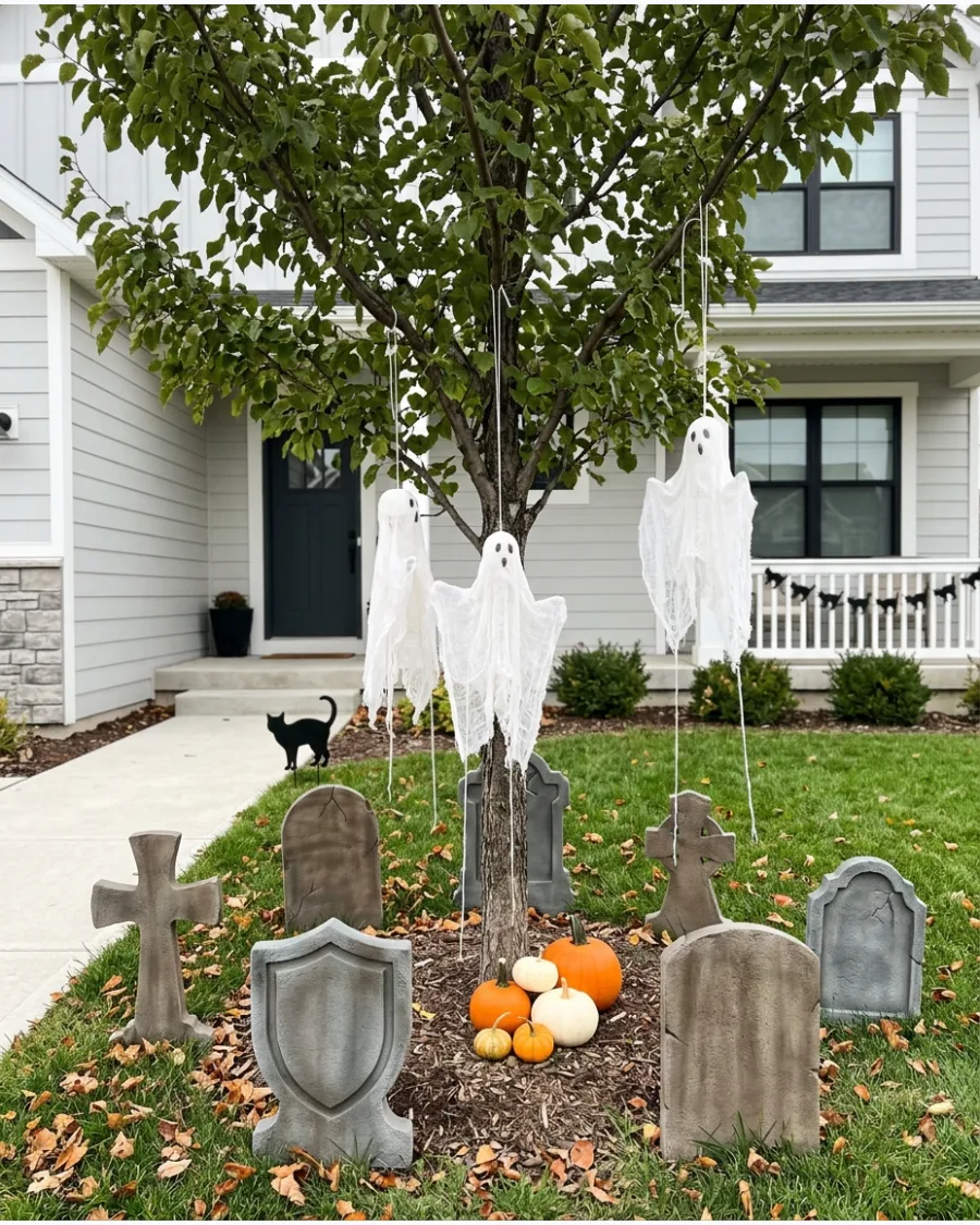 55. Cemetery Tree Spirits