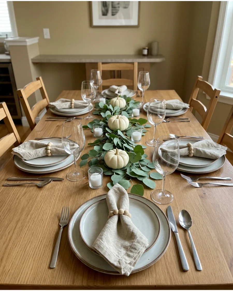 73. Simple 10-Minute Thanksgiving Tablescape
