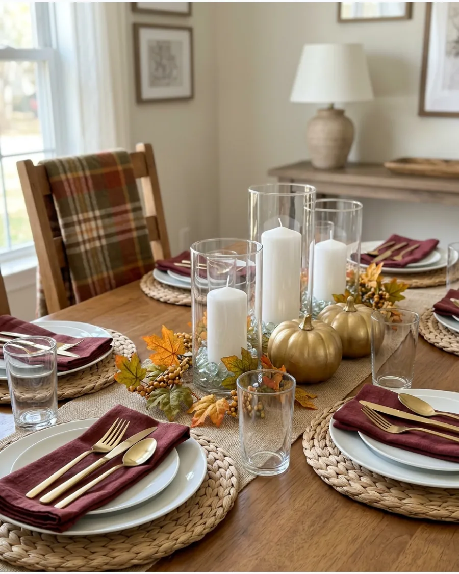 77. Dollar Store Thanksgiving Tablescape