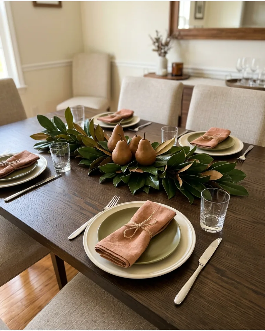 79. No-Pumpkin Thanksgiving Tablescape