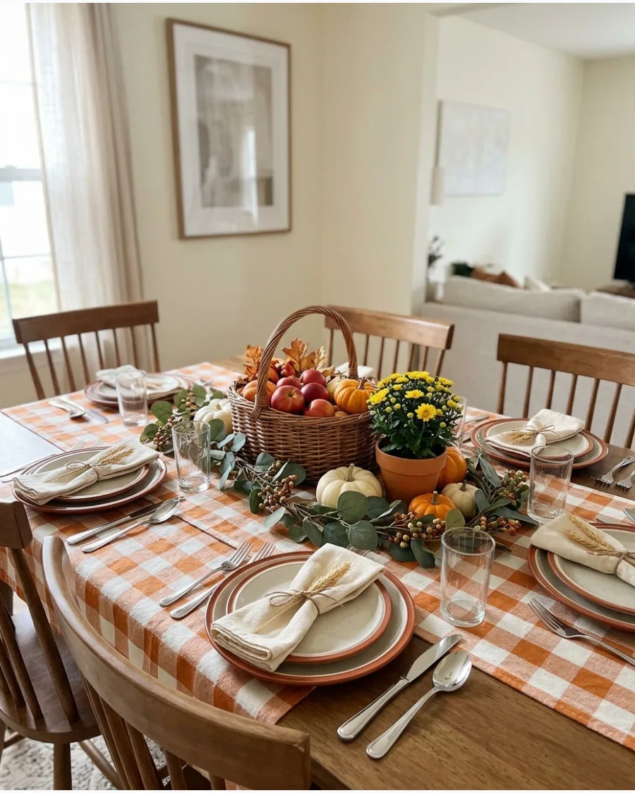84. Thanksgiving Picnic Tablescape