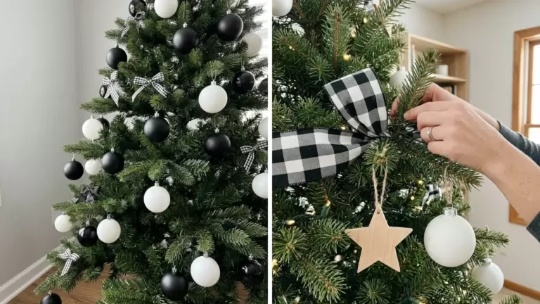 60 Black and White Christmas Decor Ideas
