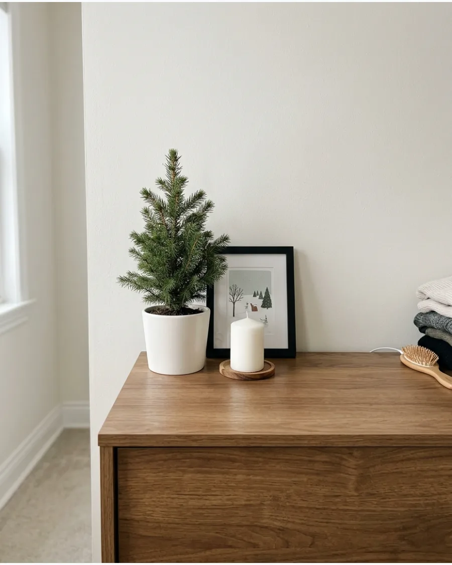 56. Christmas Dresser Styling