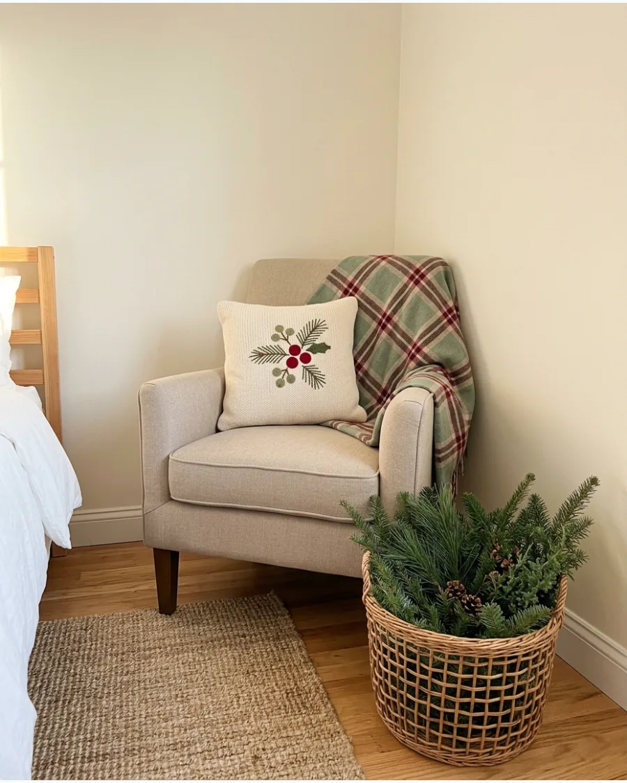 59. Christmas Accent Chair Corner