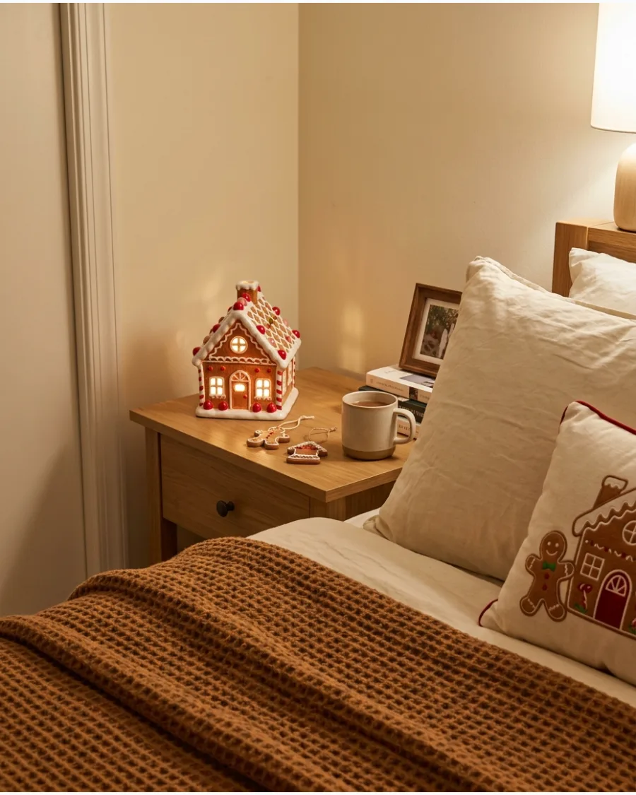 88. Gingerbread Christmas Bedroom