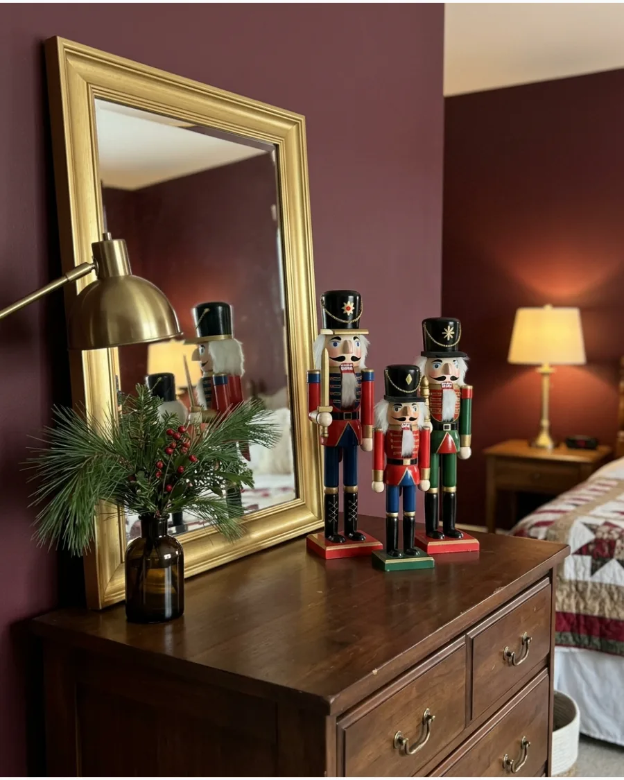 89. Nutcracker Christmas Bedroom