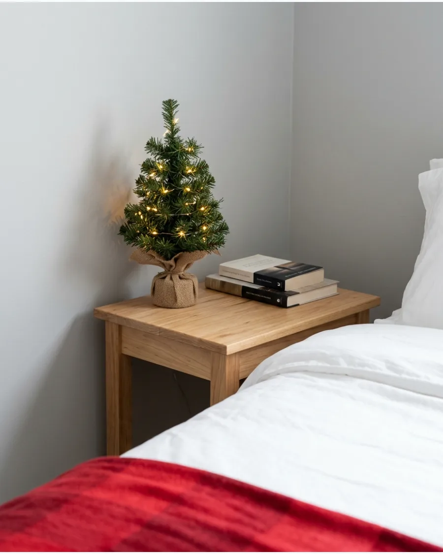 91. Guest Bedroom Christmas Welcome