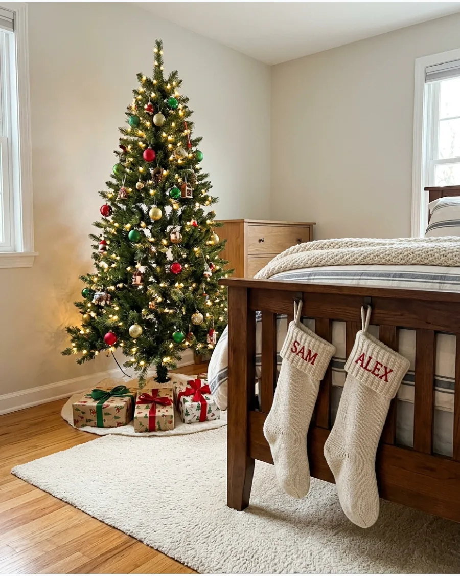 94. Christmas Morning Bedroom
