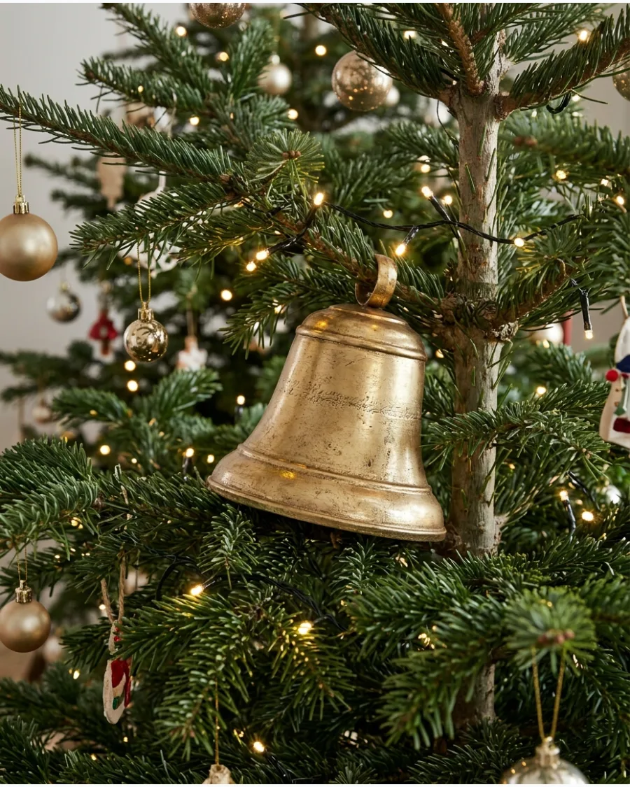 19. Oversized Bell Christmas Tree Ornaments