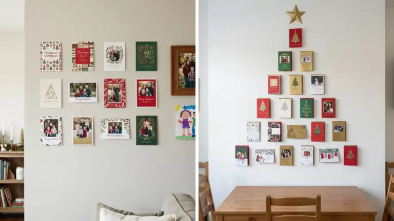 50 Christmas Card Display Ideas