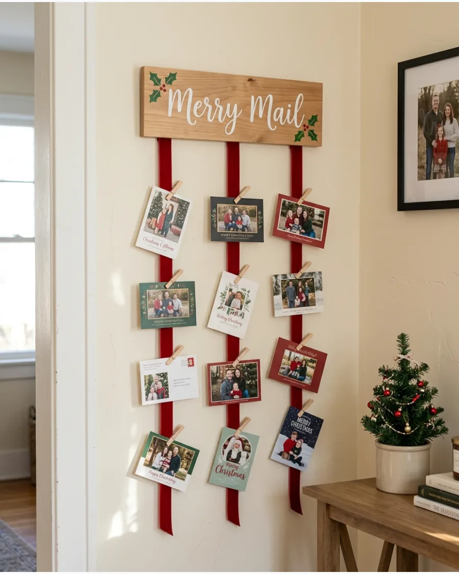 6. Oversized Merry Mail Card Holder