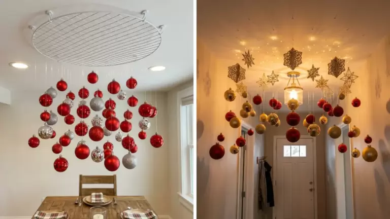 50 Christmas Ceiling Decoration Ideas