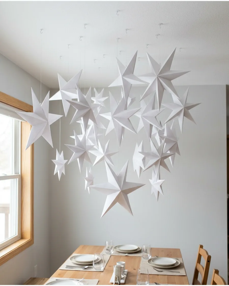 26. Paper Star Canopy