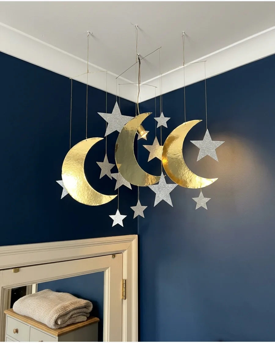 28. Celestial Christmas Ceiling