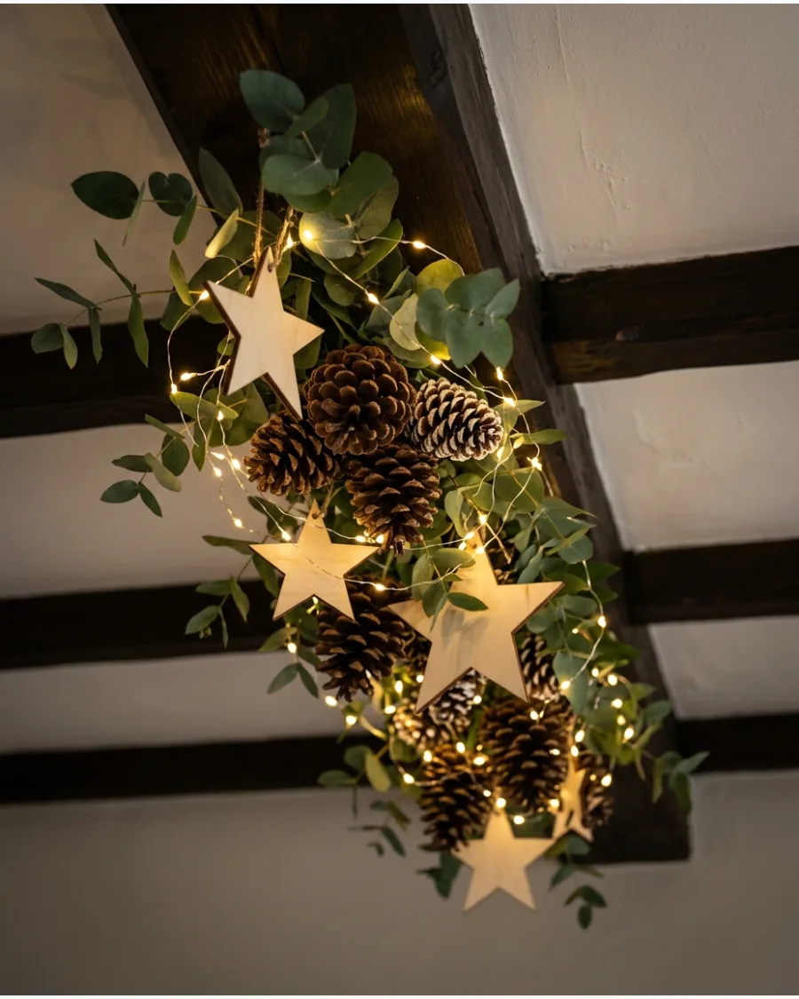 40. Woodland Christmas Ceiling