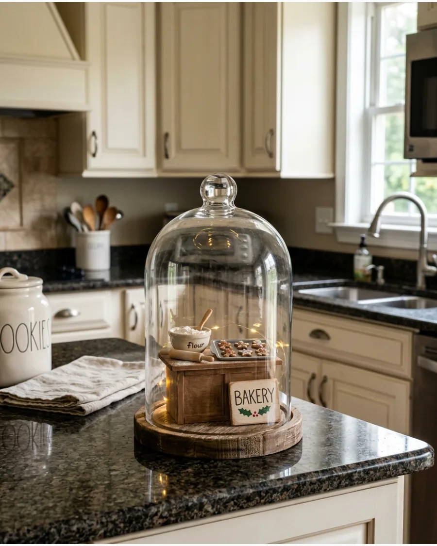 24. Gingerbread Bakery Cloche