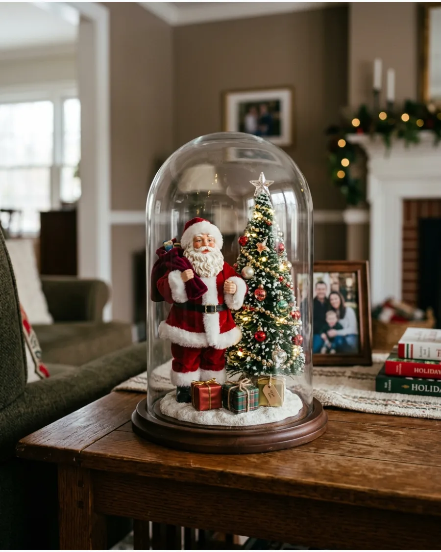 28. Santa Christmas Cloche