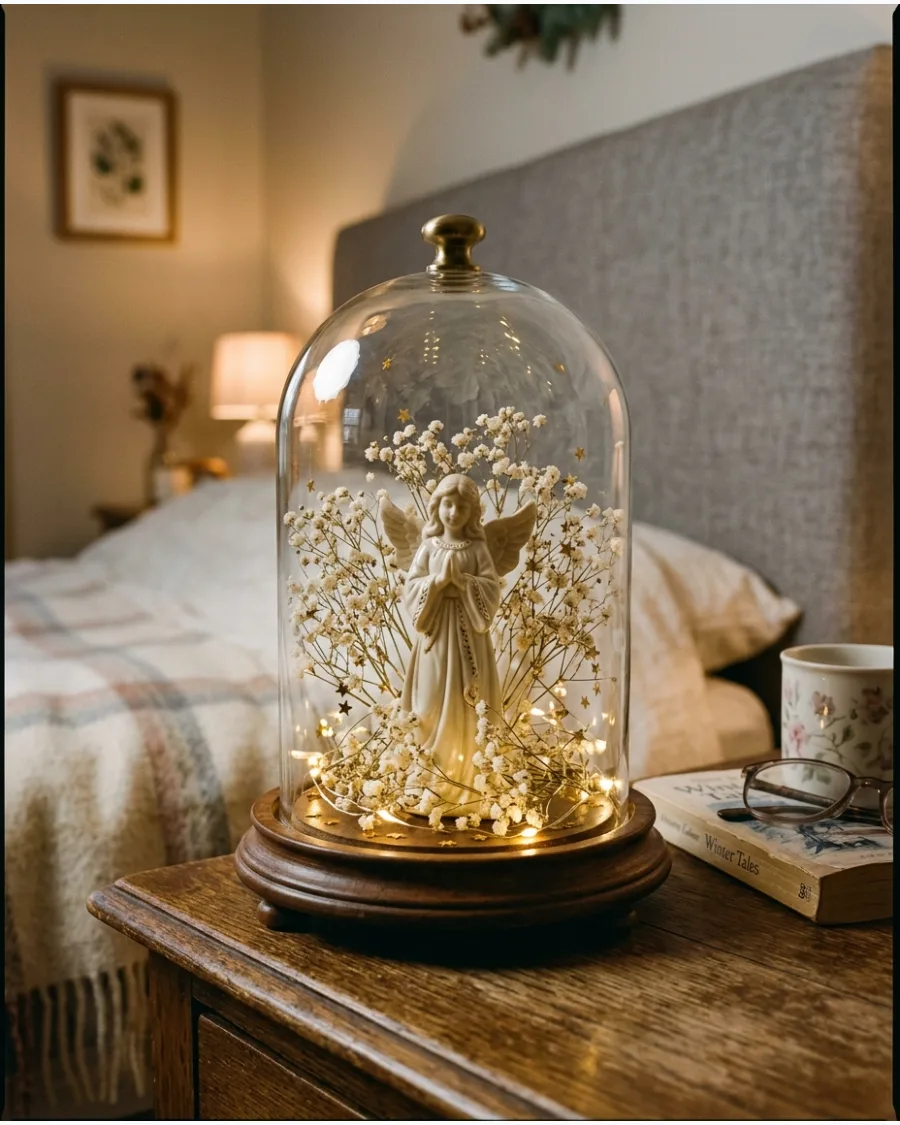 45. Christmas Angel Cloche