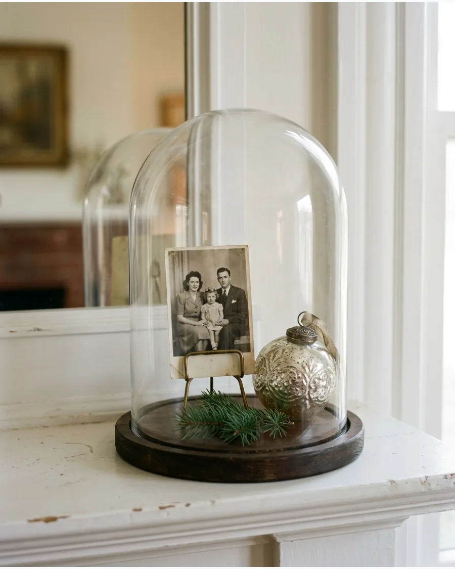 50. Christmas Memory Cloche