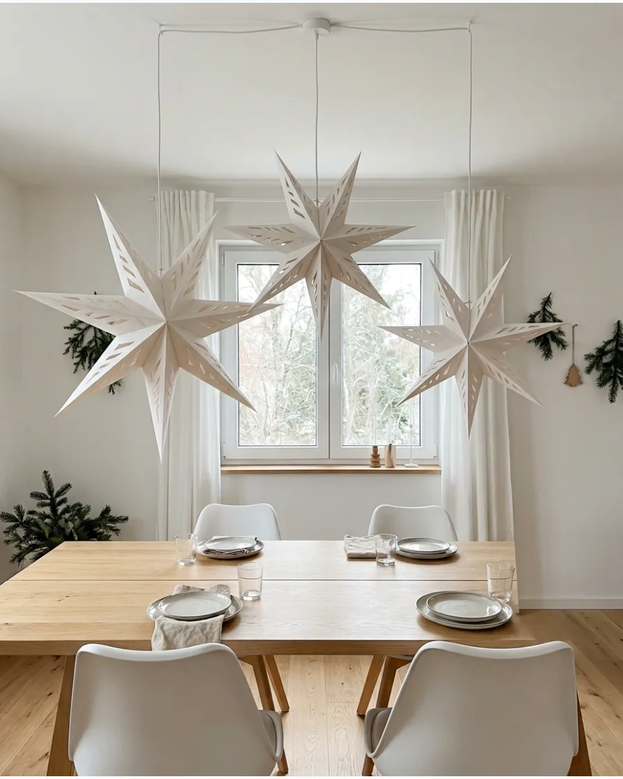 13. Scandinavian Christmas Dining Room