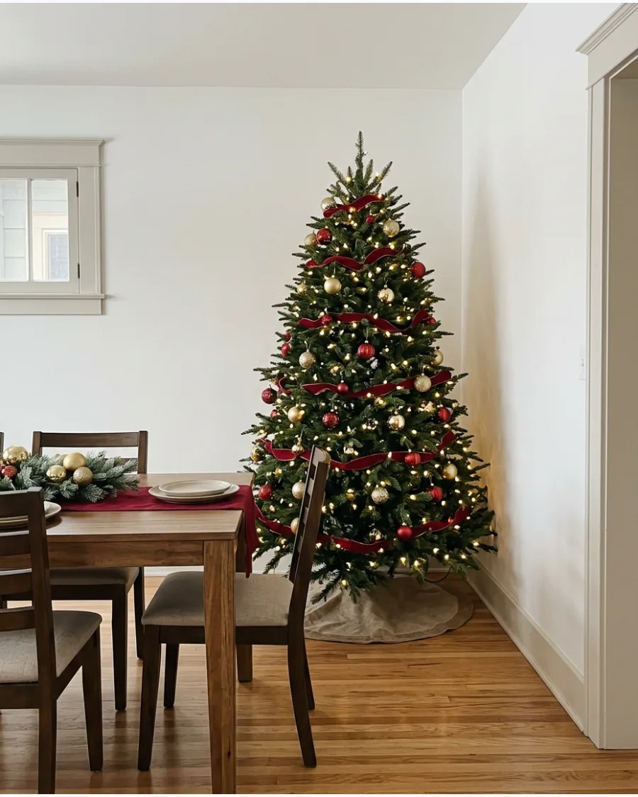 36. Christmas Tree in the Dining Room