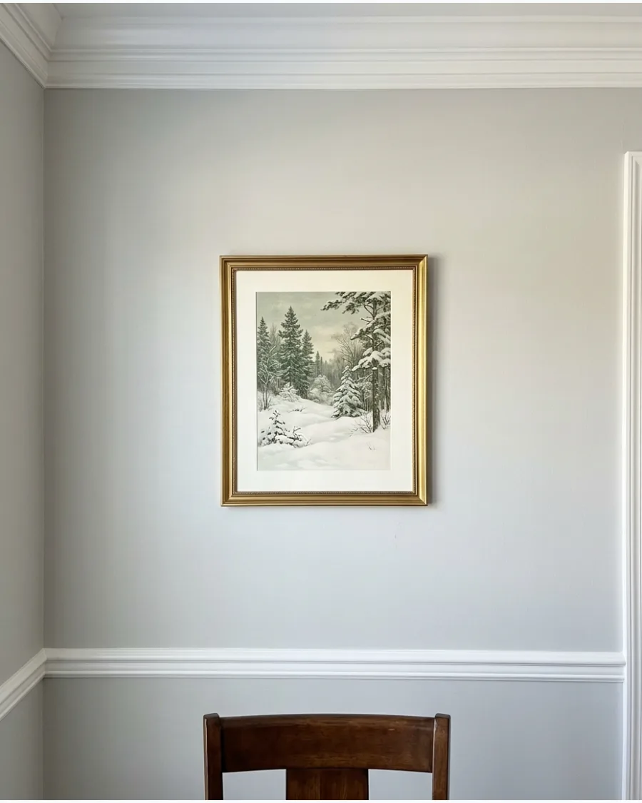 47. Christmas Dining Room Wall Art