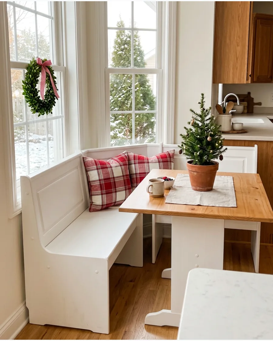 65. Christmas Breakfast Nook
