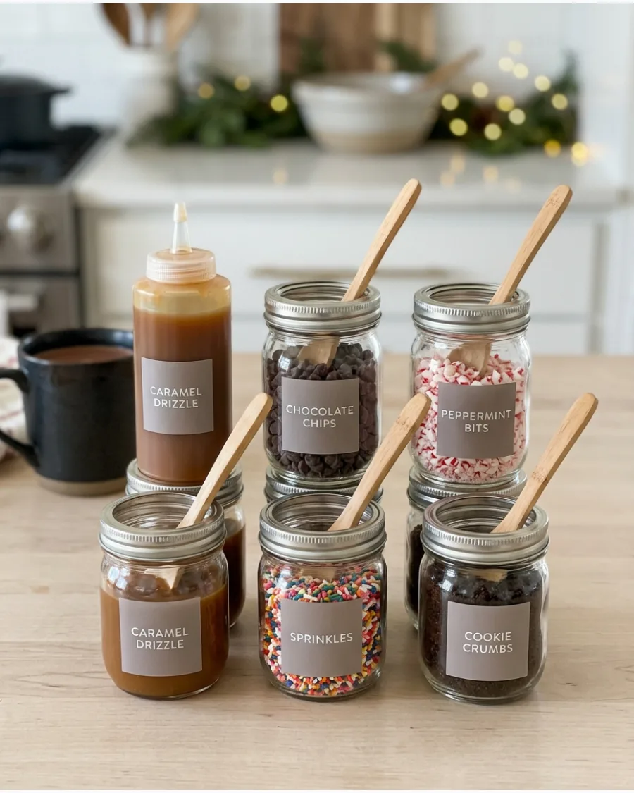 23. Build Your Own Hot Cocoa Bar