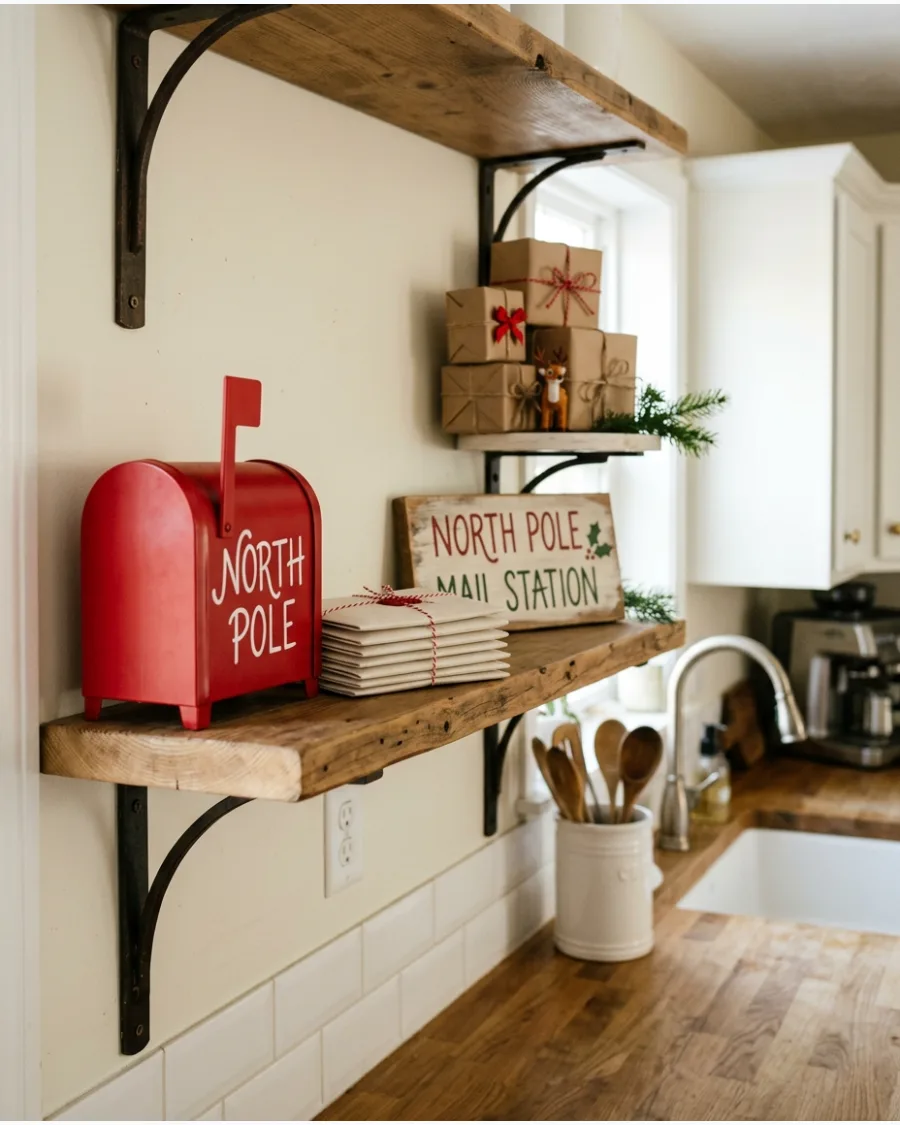 93. North Pole Mail Station Shelf