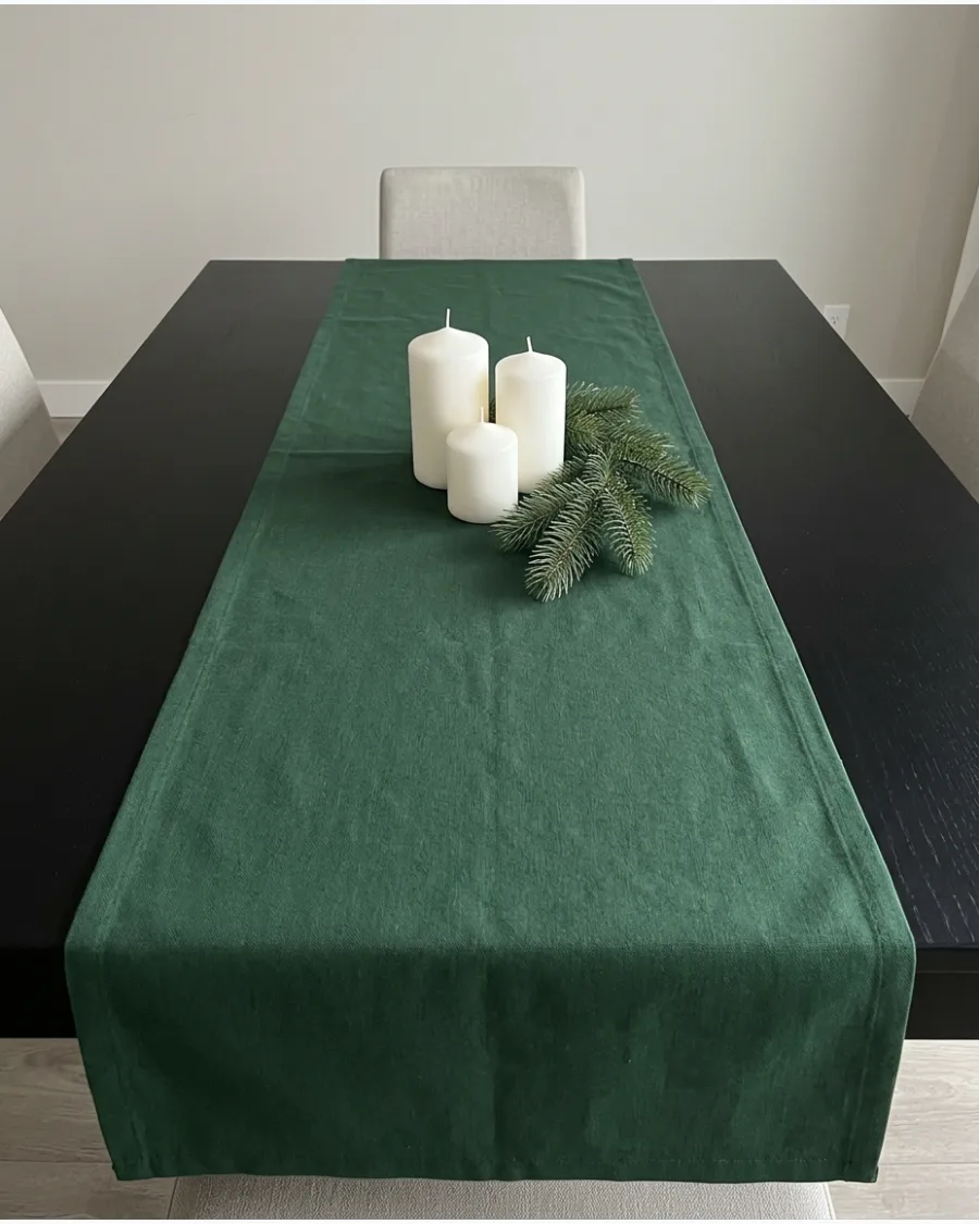 49. Minimalist Christmas Table Runner