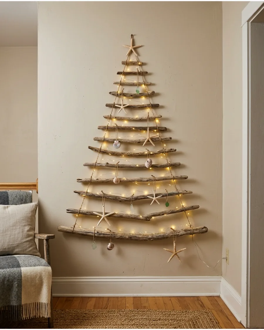 11. Driftwood Christmas Tree