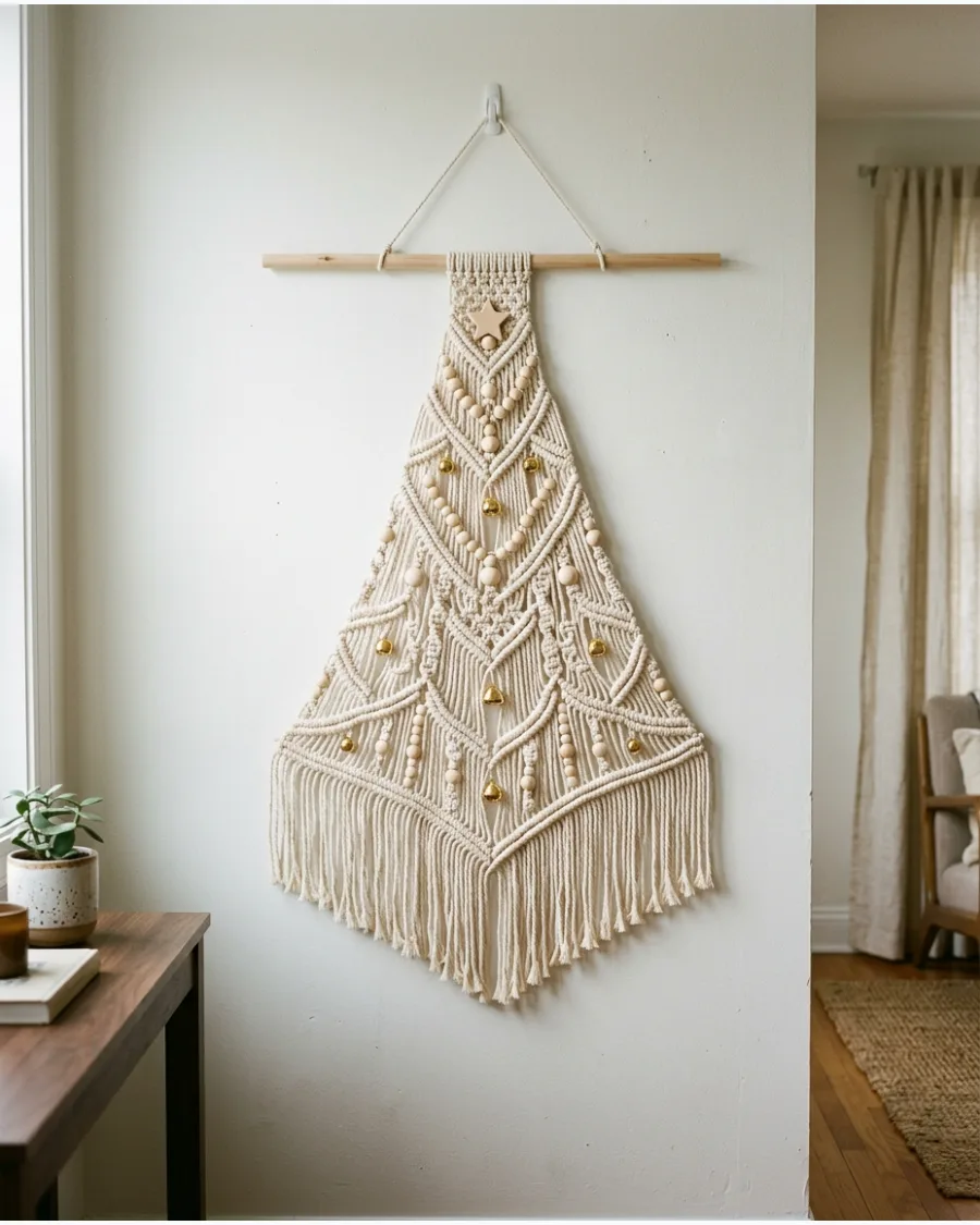 25. Macrame Christmas Tree