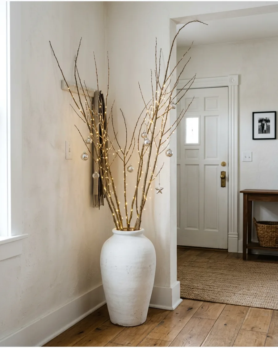 9. Bare Branches in a Floor Vase