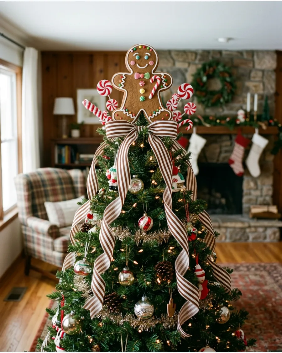 41. Gingerbread Tree Topper
