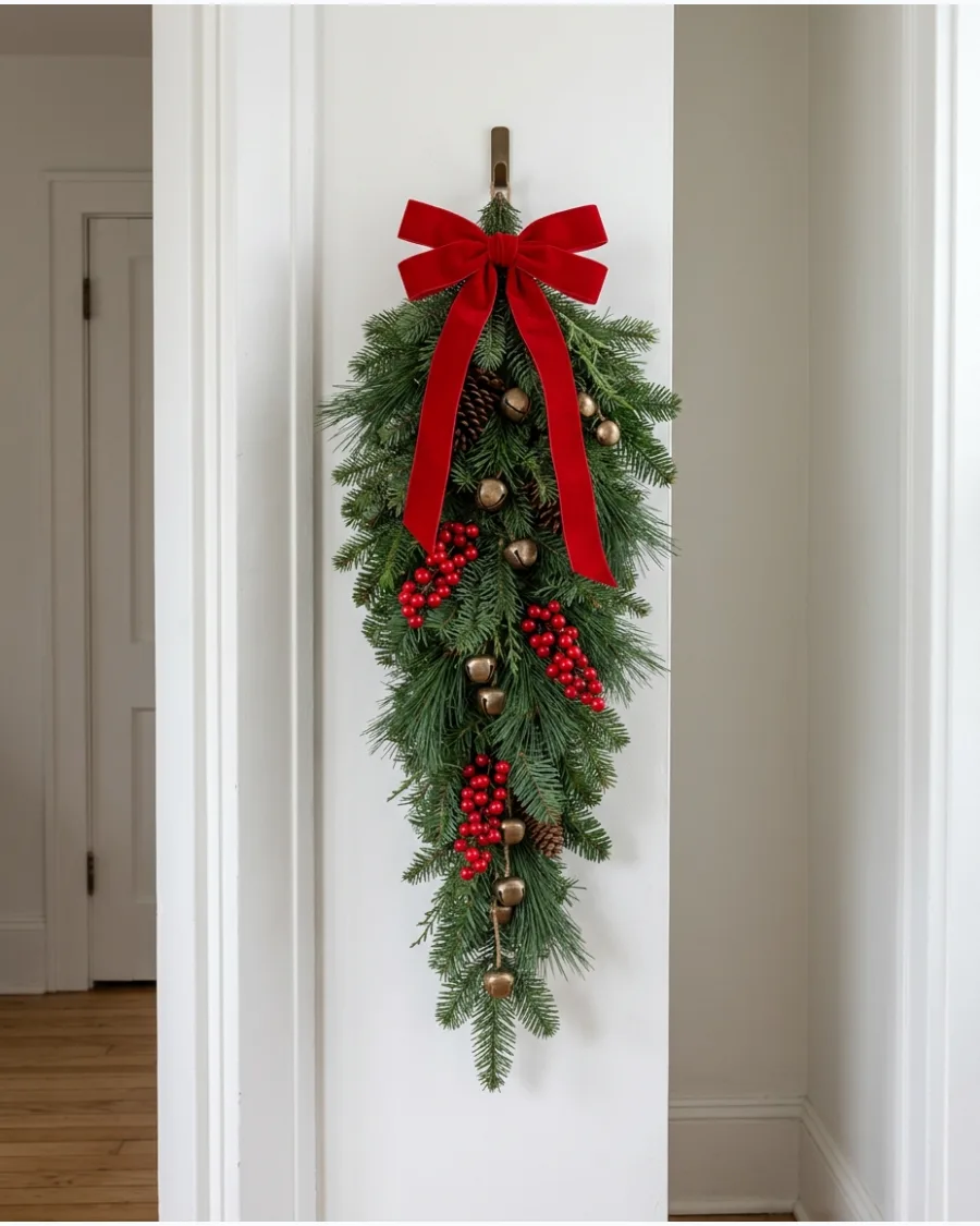 11. Christmas Swag Wall Hanging