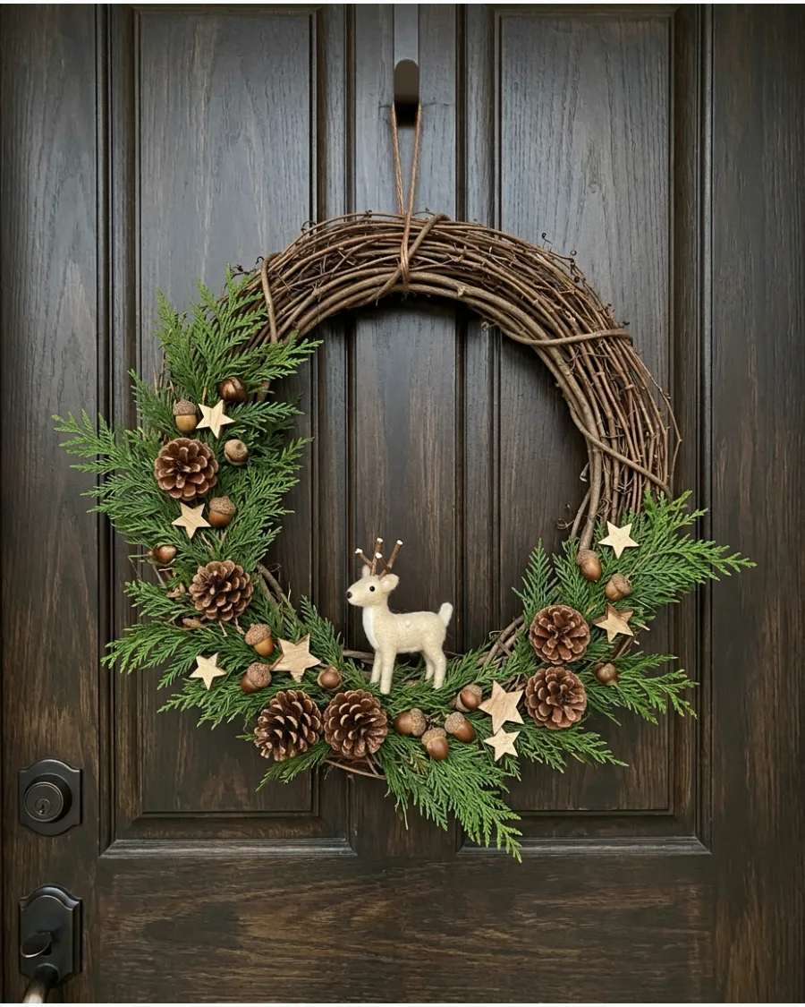 26. Woodland Christmas Wreath