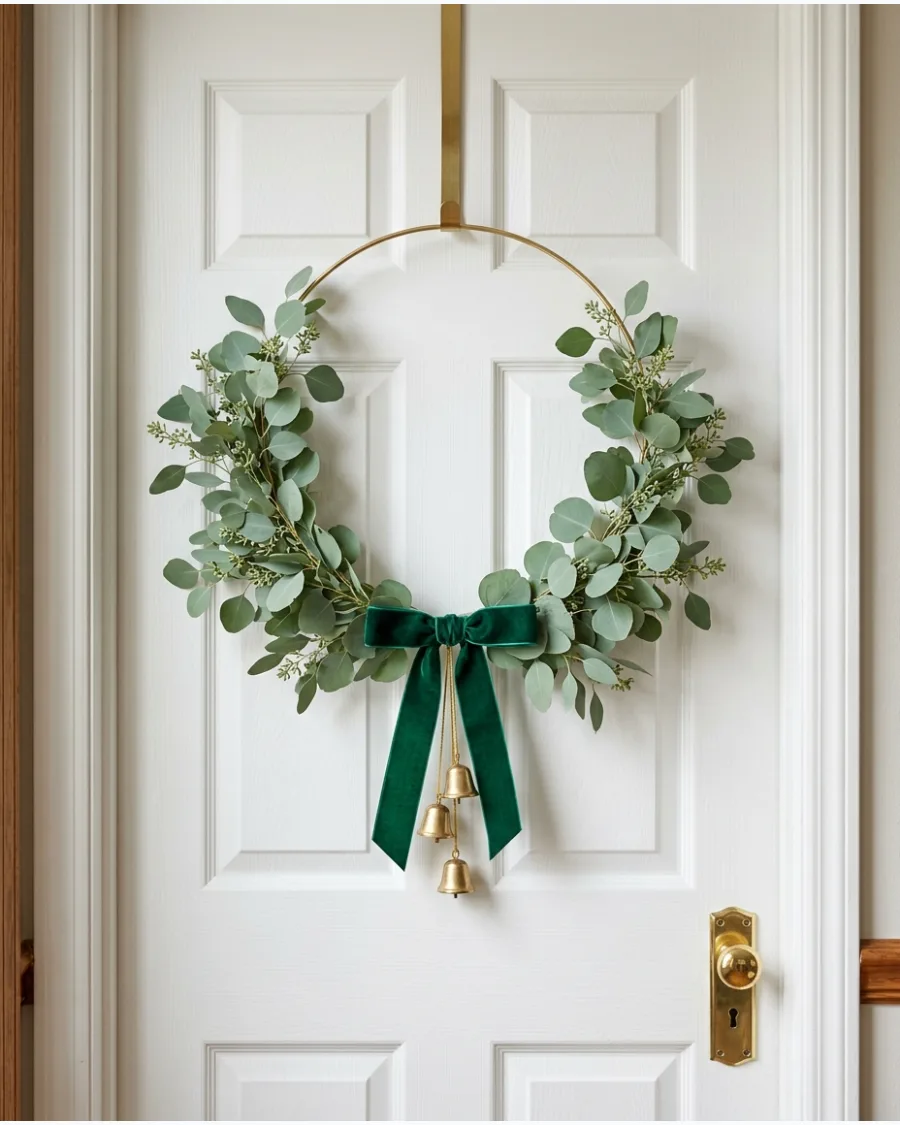 27. Eucalyptus Christmas Wreath