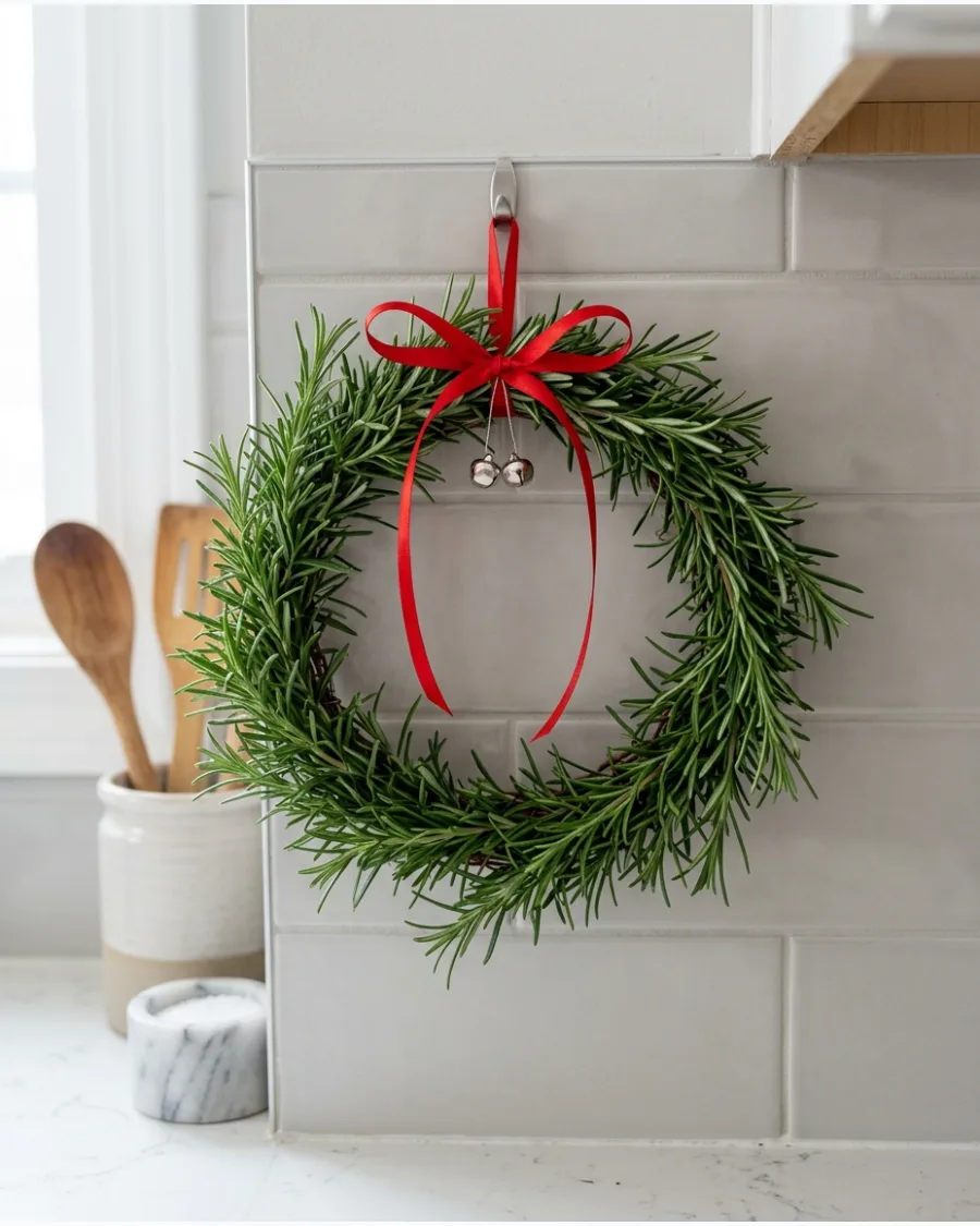 28. Rosemary Christmas Wreath