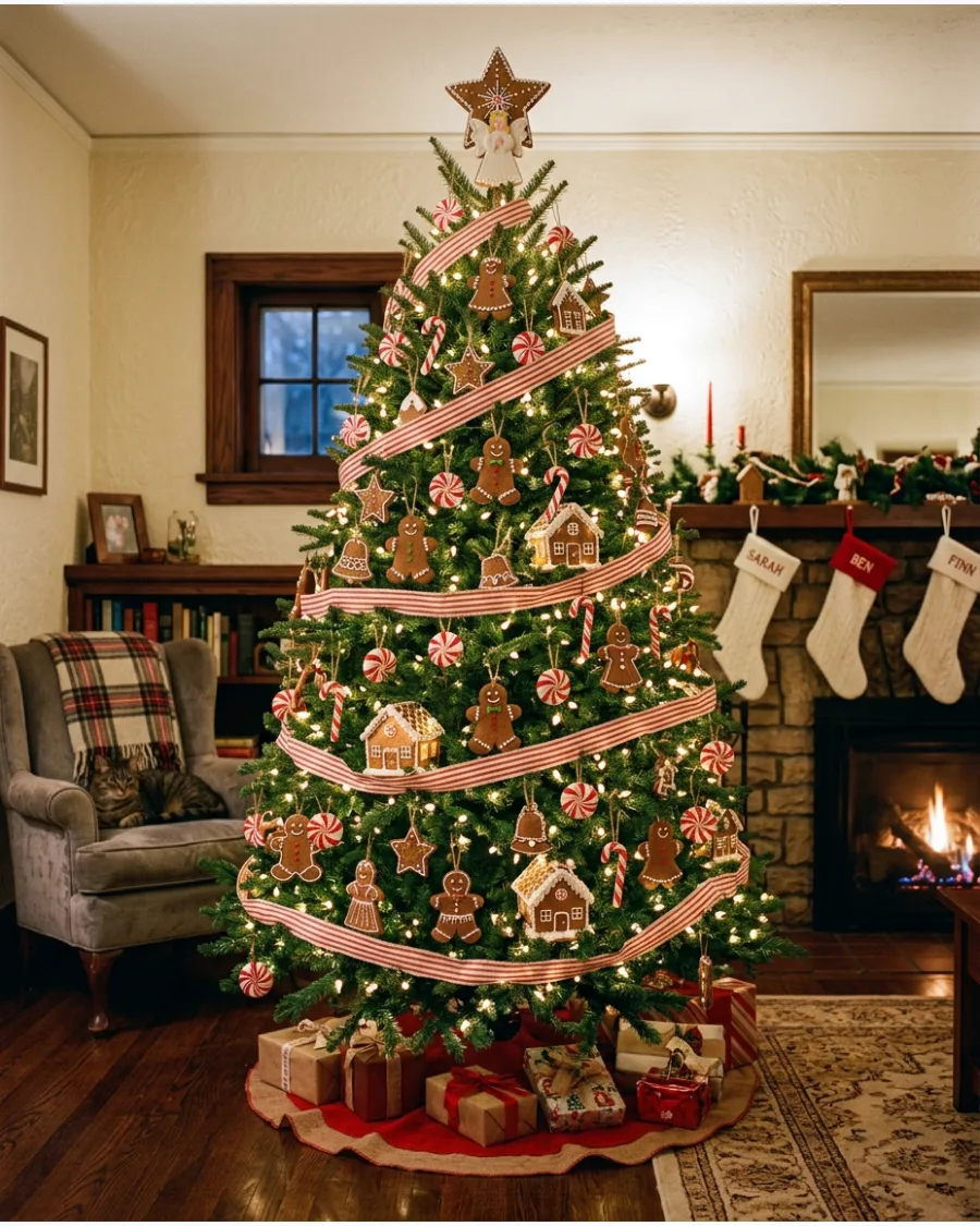 21. Gingerbread Christmas Tree