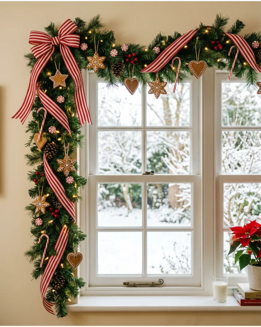 33. Gingerbread Christmas Garland