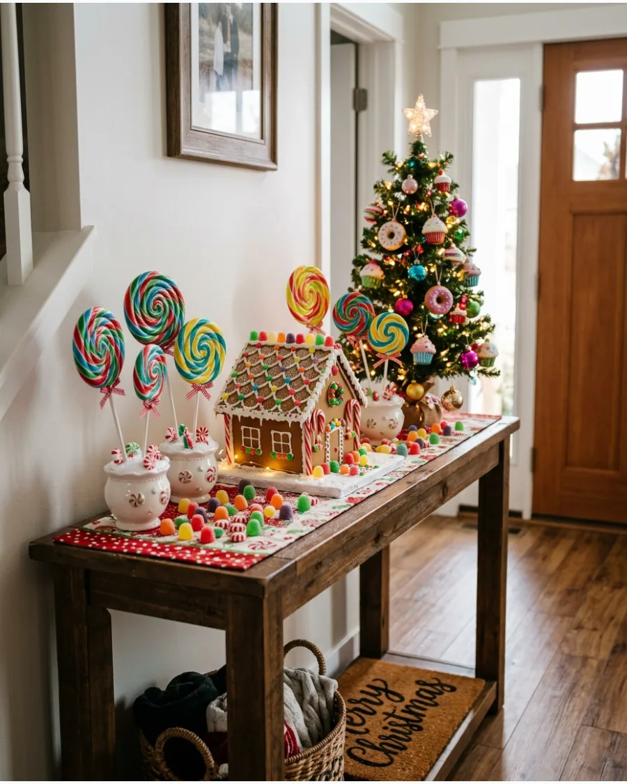 5. Gingerbread Candyland Christmas Decor