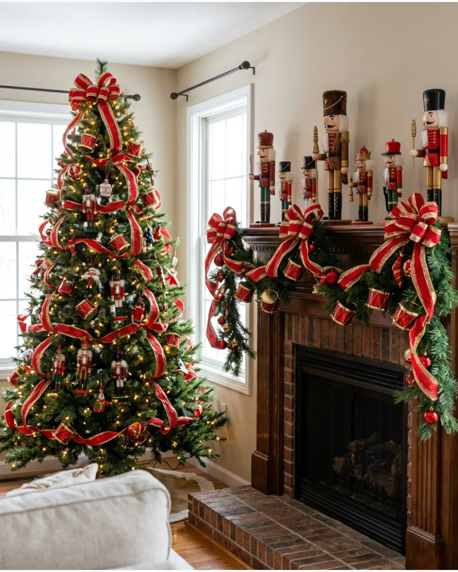 18. Matching Nutcracker Tree and Mantel