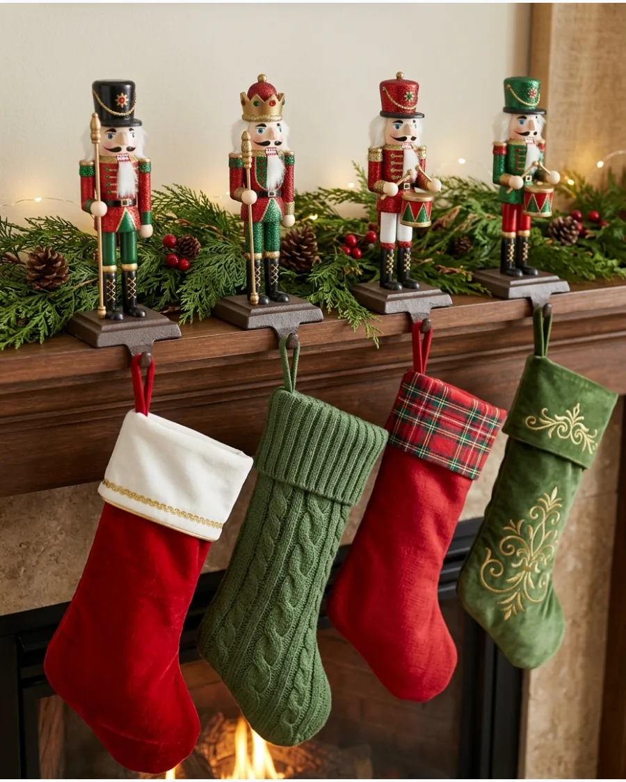 19. Nutcracker Stocking Holders