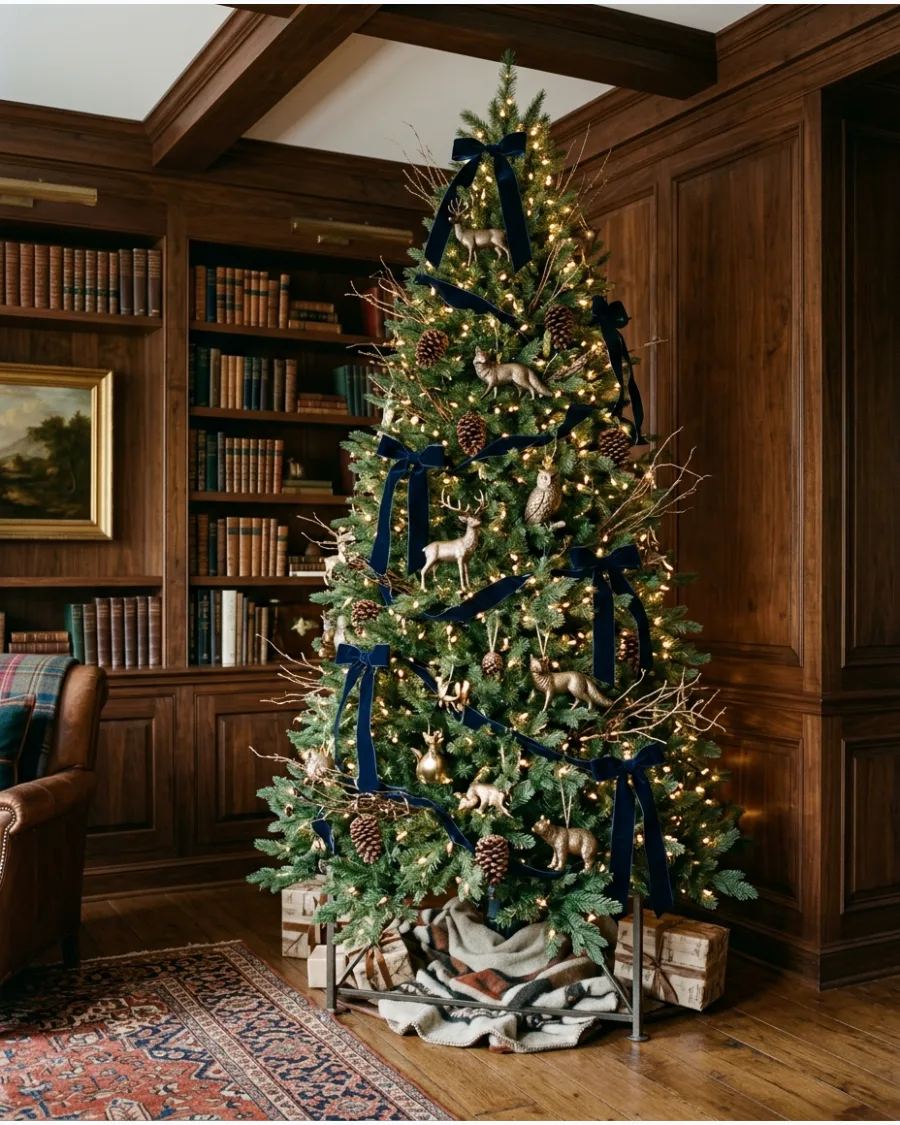 20. Woodland Lodge Ralph Lauren Christmas Tree